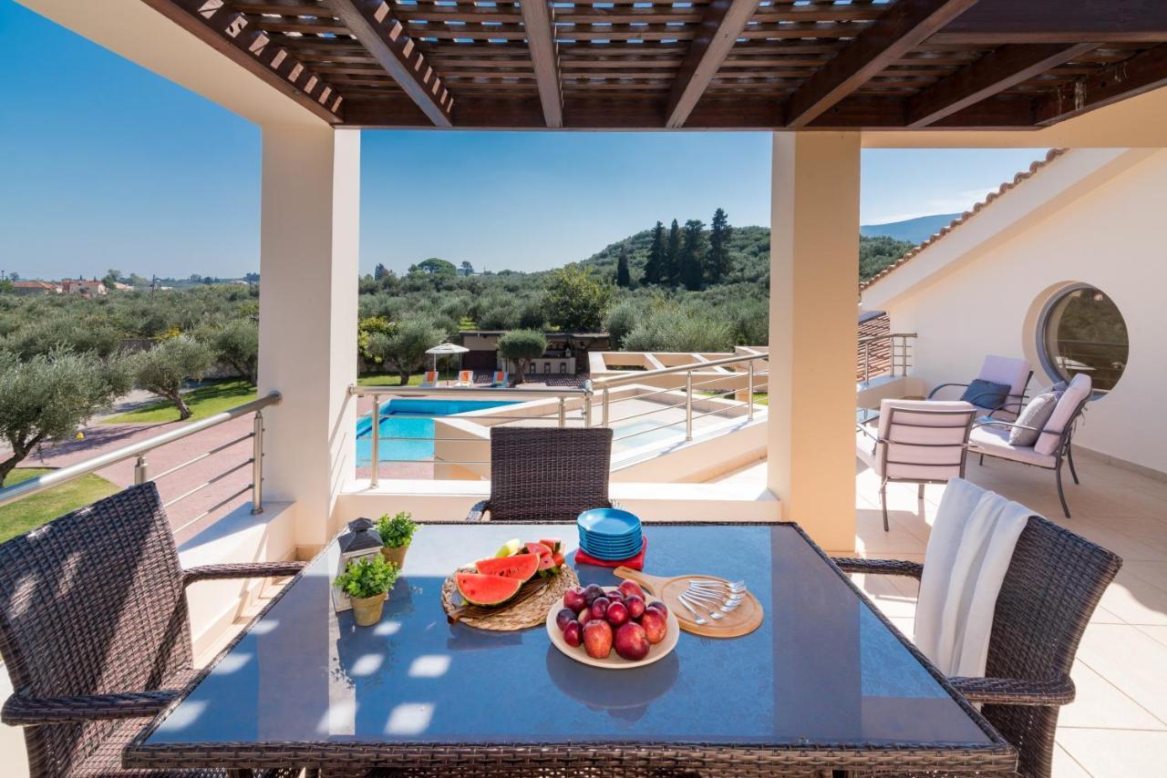 Astarte Villas - Istar Villa With Tennis Court Maherádo Kültér fotó