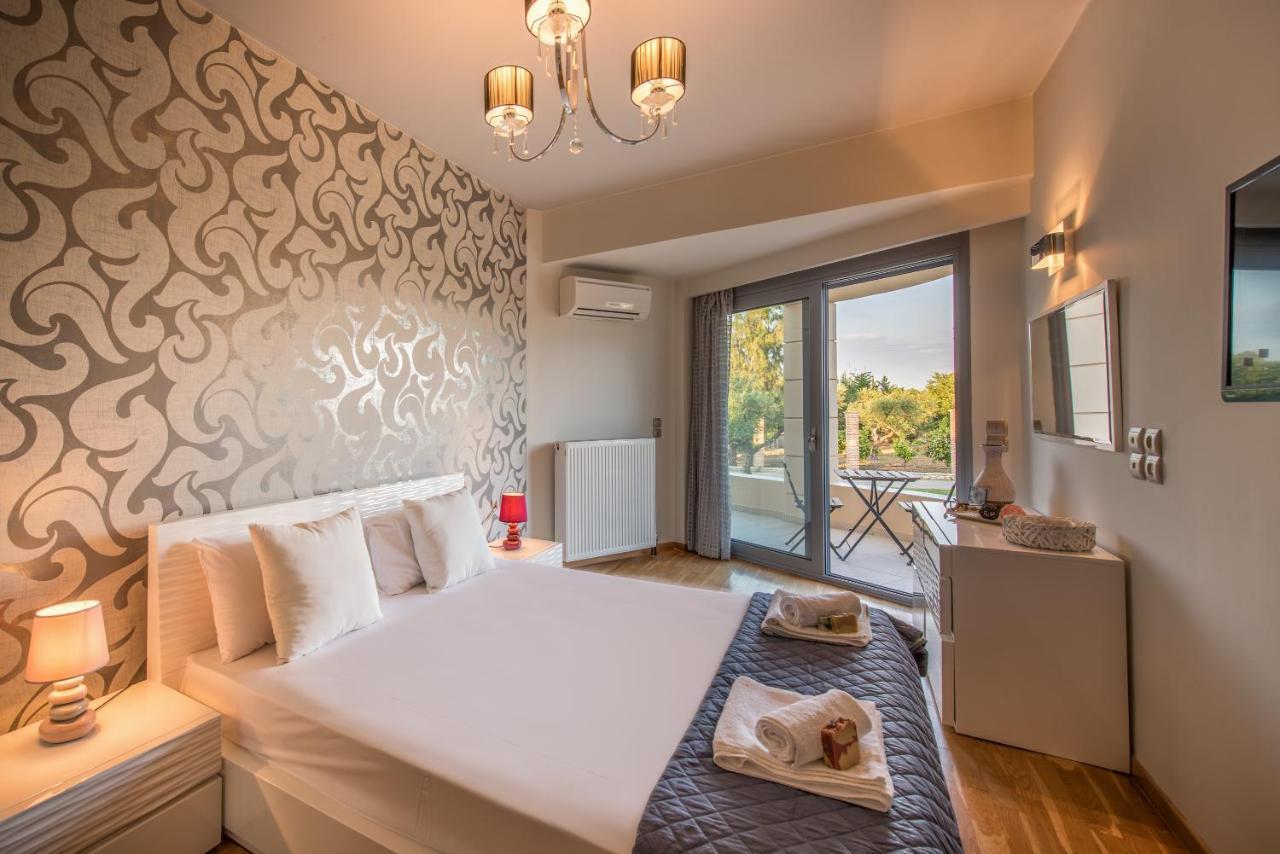 Astarte Villas - Istar Villa With Tennis Court Maherádo Kültér fotó