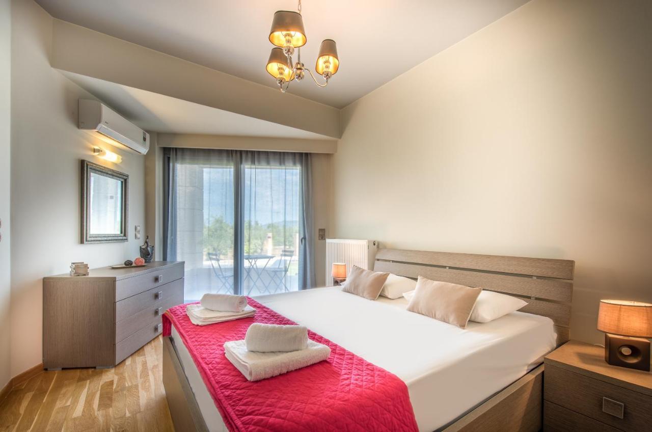 Astarte Villas - Istar Villa With Tennis Court Maherádo Kültér fotó