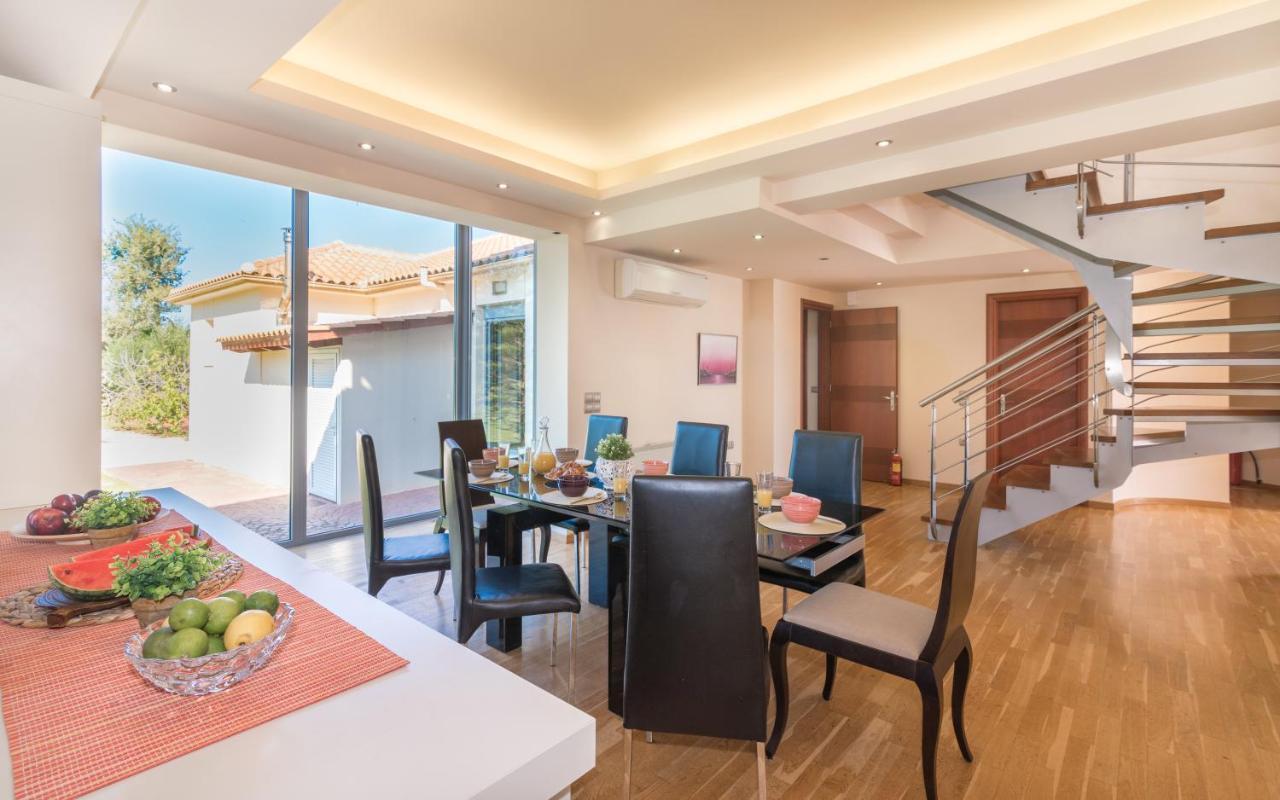 Astarte Villas - Istar Villa With Tennis Court Maherádo Kültér fotó