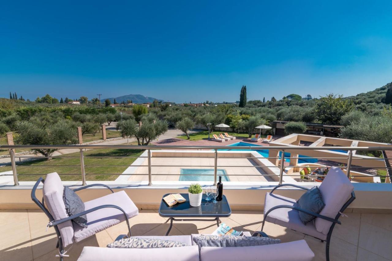 Astarte Villas - Istar Villa With Tennis Court Maherádo Kültér fotó