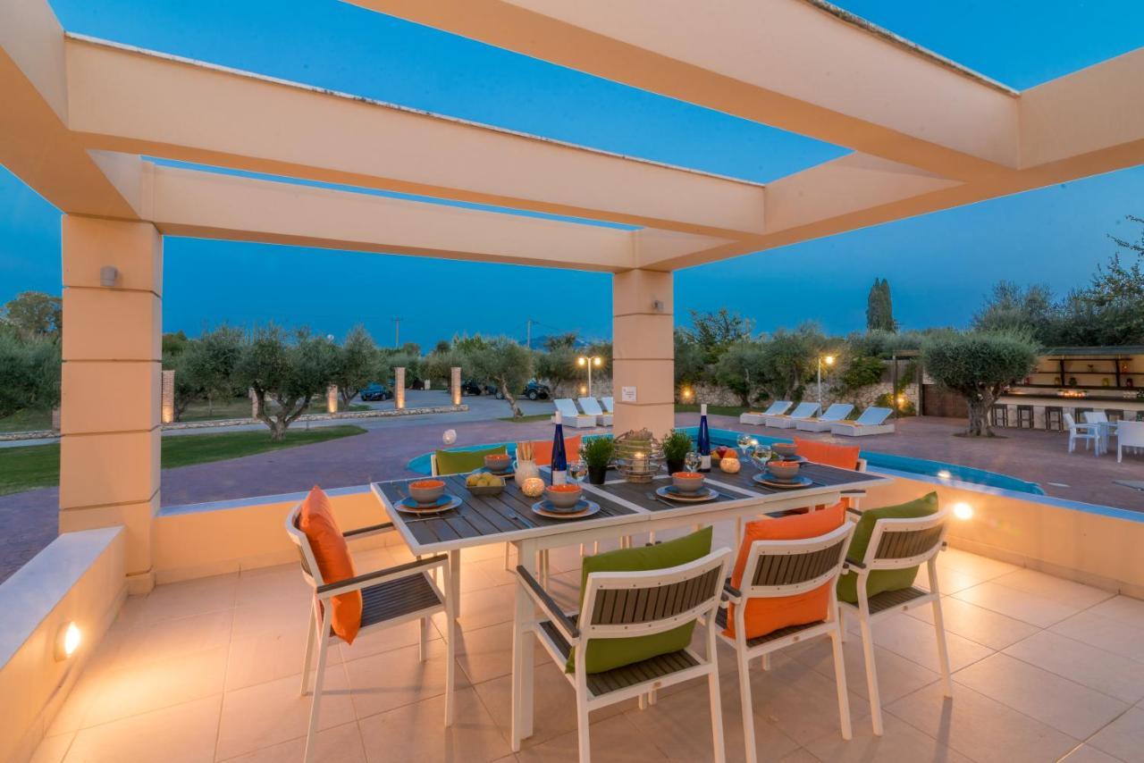 Astarte Villas - Istar Villa With Tennis Court Maherádo Kültér fotó