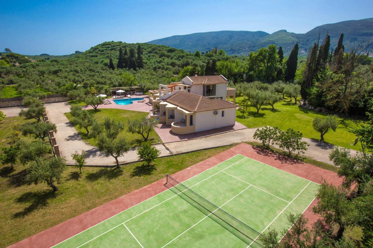 Astarte Villas - Istar Villa With Tennis Court Maherádo Kültér fotó