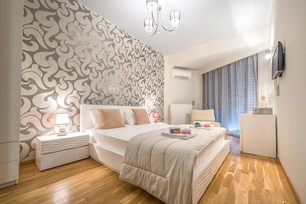 Astarte Villas - Istar Villa With Tennis Court Maherádo Kültér fotó