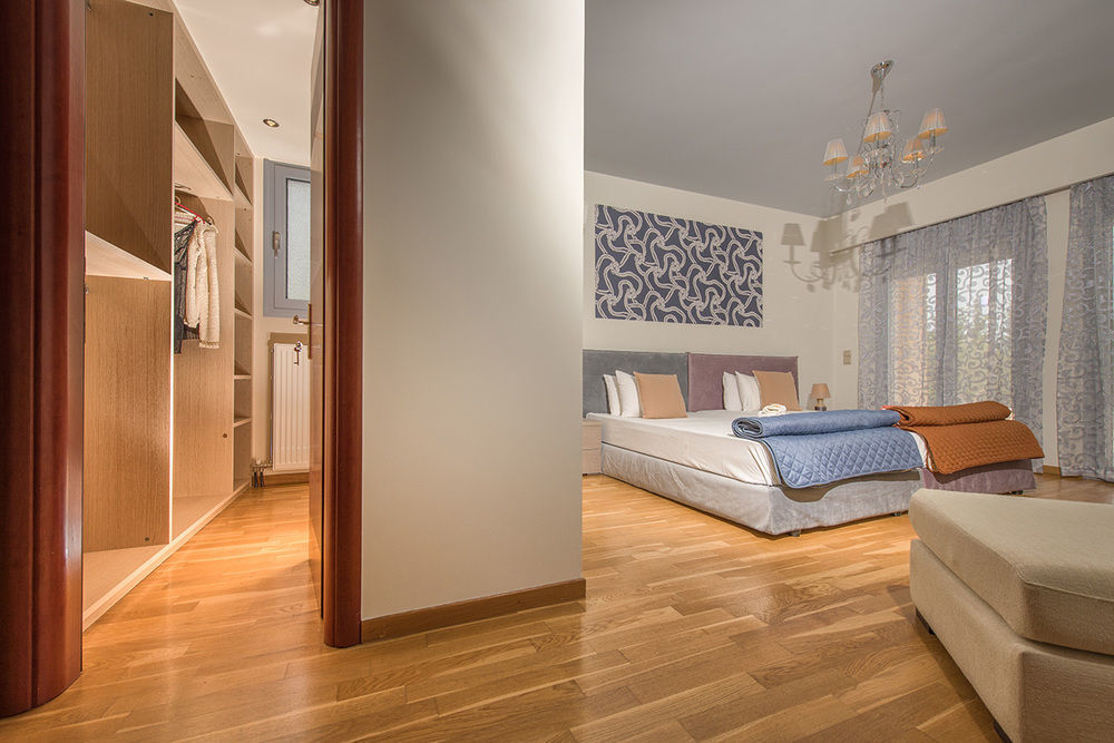 Astarte Villas - Istar Villa With Tennis Court Maherádo Kültér fotó